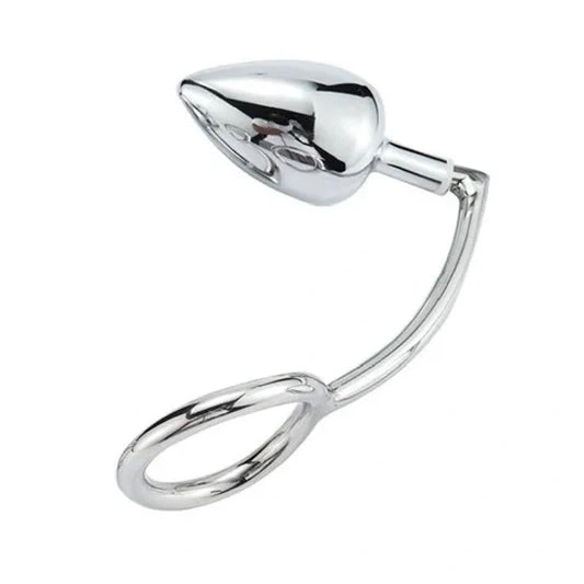Anal Hooks Set 4663 Cock Hook Anal DiscreetChoice Stainless Ring Steel with 0801